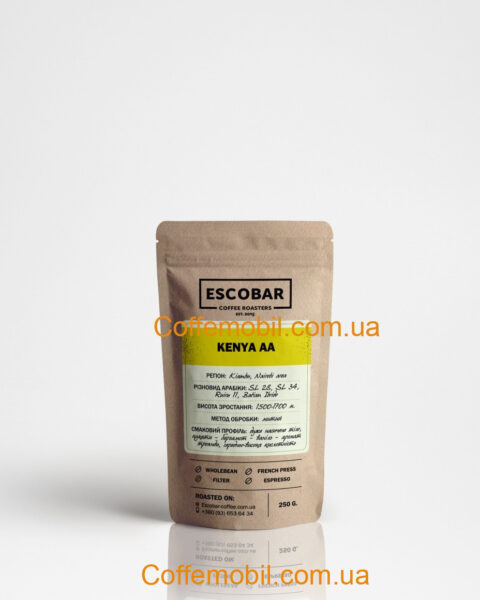 Кофе арабика Кения АА 250г
